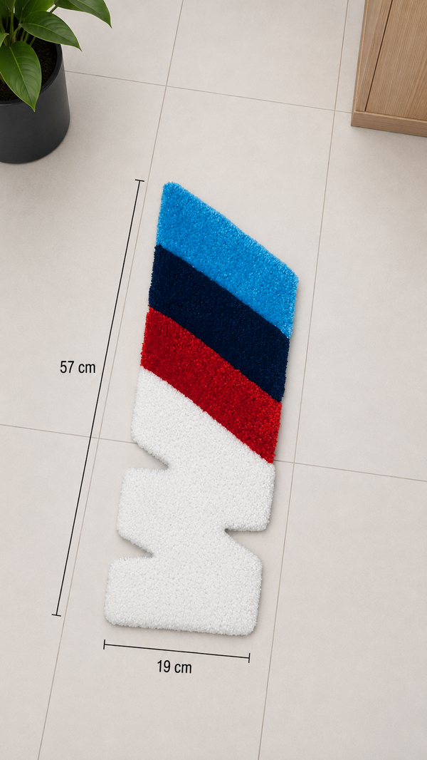 שטיח BMW M — מידות 57×19 ס״מ