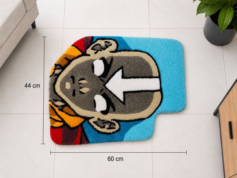 שטיח אוואטר לרכב — מידות 60×44 ס״מ